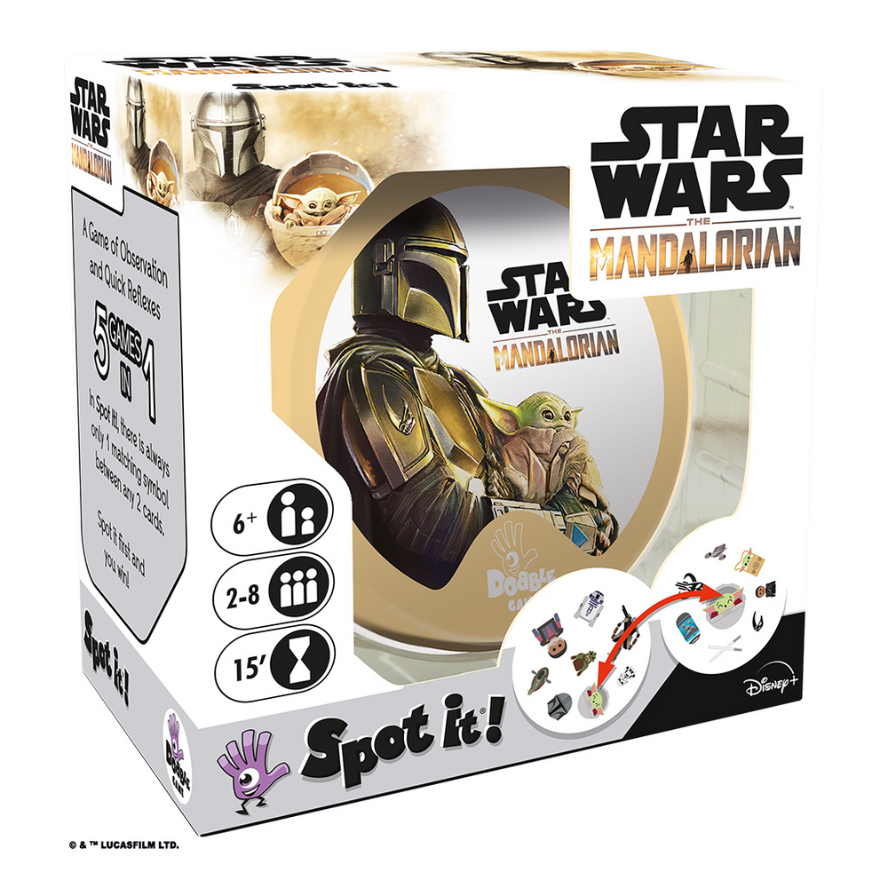 Spot It! Star Wars - The Mandalorian