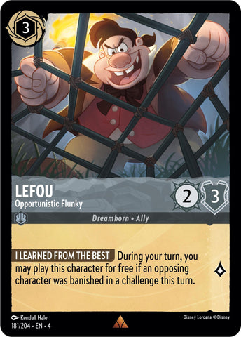 LeFou - Opportunistic Flunky (181/204) [Ursula's Return]