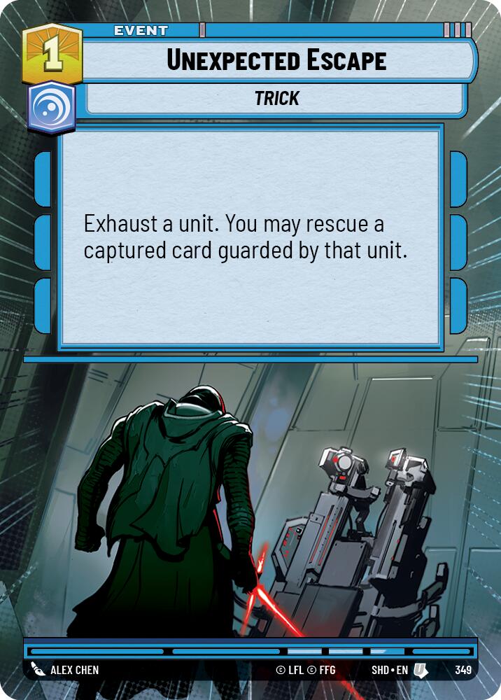 Unexpected Escape (349) (Hyperspace) (349) [Shadows of the Galaxy]