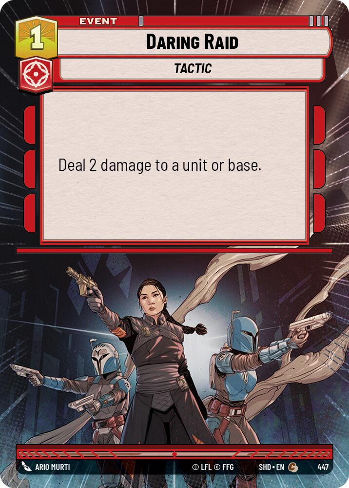 Daring Raid (447) (Hyperspace) (447) [Shadows of the Galaxy]