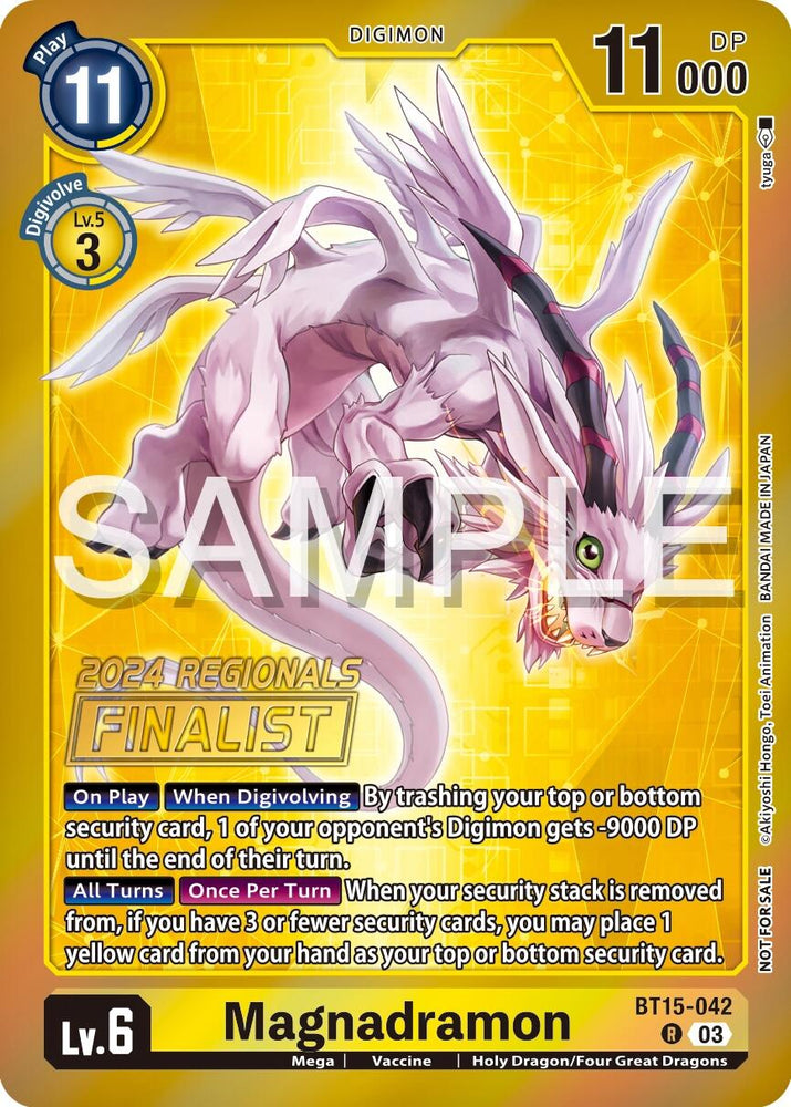 Magnadramon [BT15-042] (2024 Regionals Finalist) [Exceed Apocalypse]