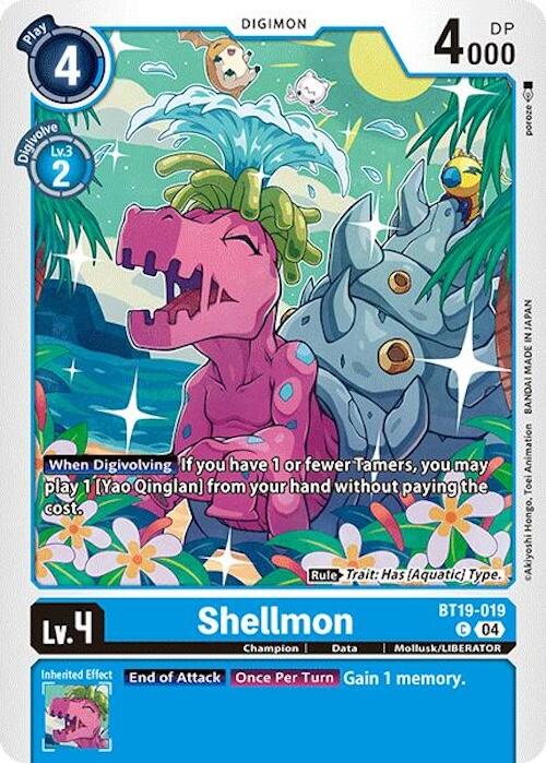 Shellmon [BT19-019] [Release Special Booster 2.0]