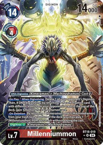 Millenniummon [BT18-019] (Alternate Art) [Release Special Booster 2.0]