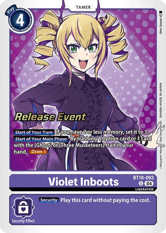 Violet Inboots [BT18-093] [Release Special Booster Ver.2.0 Promos]