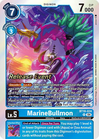 MarineBullmon [BT19-024] [Release Special Booster Ver.2.0 Promos]