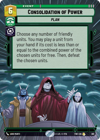 Consolidation of Power (361) (Hyperspace) (361) [Twilight of the Republic]