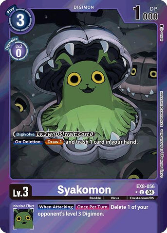 Syakomon [EX8-056] (Limited Foil) [Chain of Liberation]