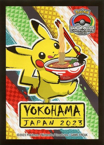 Card Sleeves - 2023 Japan International Championship Pikachu Ramen (64 Pack)