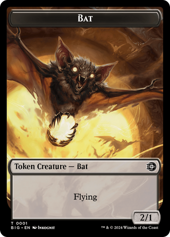 Bat Token [Outlaws of Thunder Junction: The Big Score Tokens]