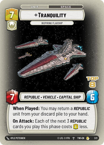 Tranquility - Inspiring Flagship (2/2) (Top 8) (2/2) [Store Showdown Promos]