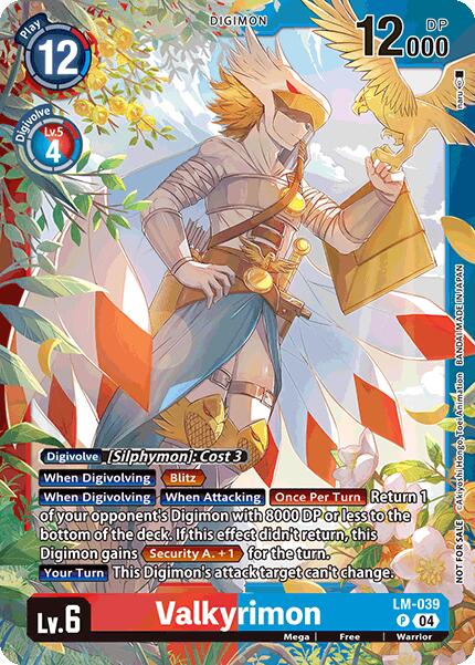 Valkyrimon [LM-039] (Limited Card Pack) [World Convergence]