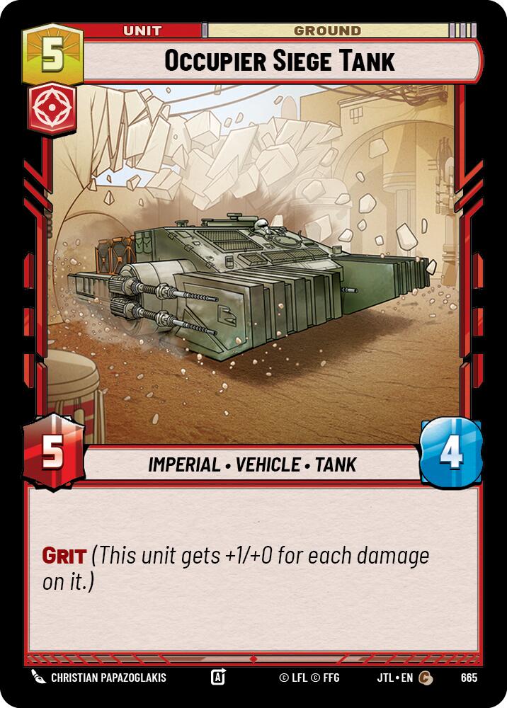 Occupier Siege Tank (665) (665) [Jump to Lightspeed]