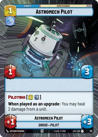 Astromech Pilot (791) (Hyperspace Foil) (791) [Jump to Lightspeed]