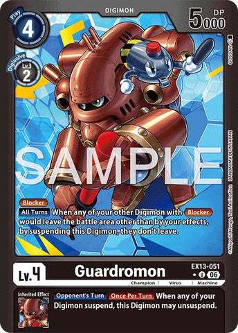 Guardromon [EX13-051] (Limited Foil) [Chivalrous XIII]