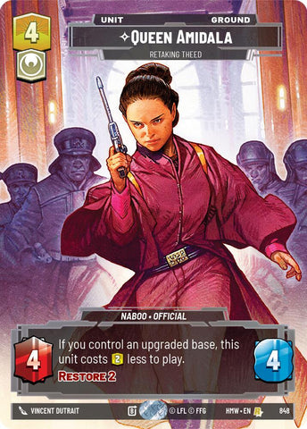 Queen Amidala - Retaking Theed (848) (Prestige) (848) [Homeworlds]