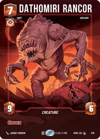 Dathomiri Rancor (878) (Prestige Foil) (878) [Homeworlds]
