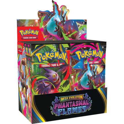 Pokemon: ME2 - Phantasmal Flames Booster Display