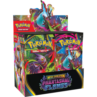 Pokemon: ME2 - Phantasmal Flames Booster Display