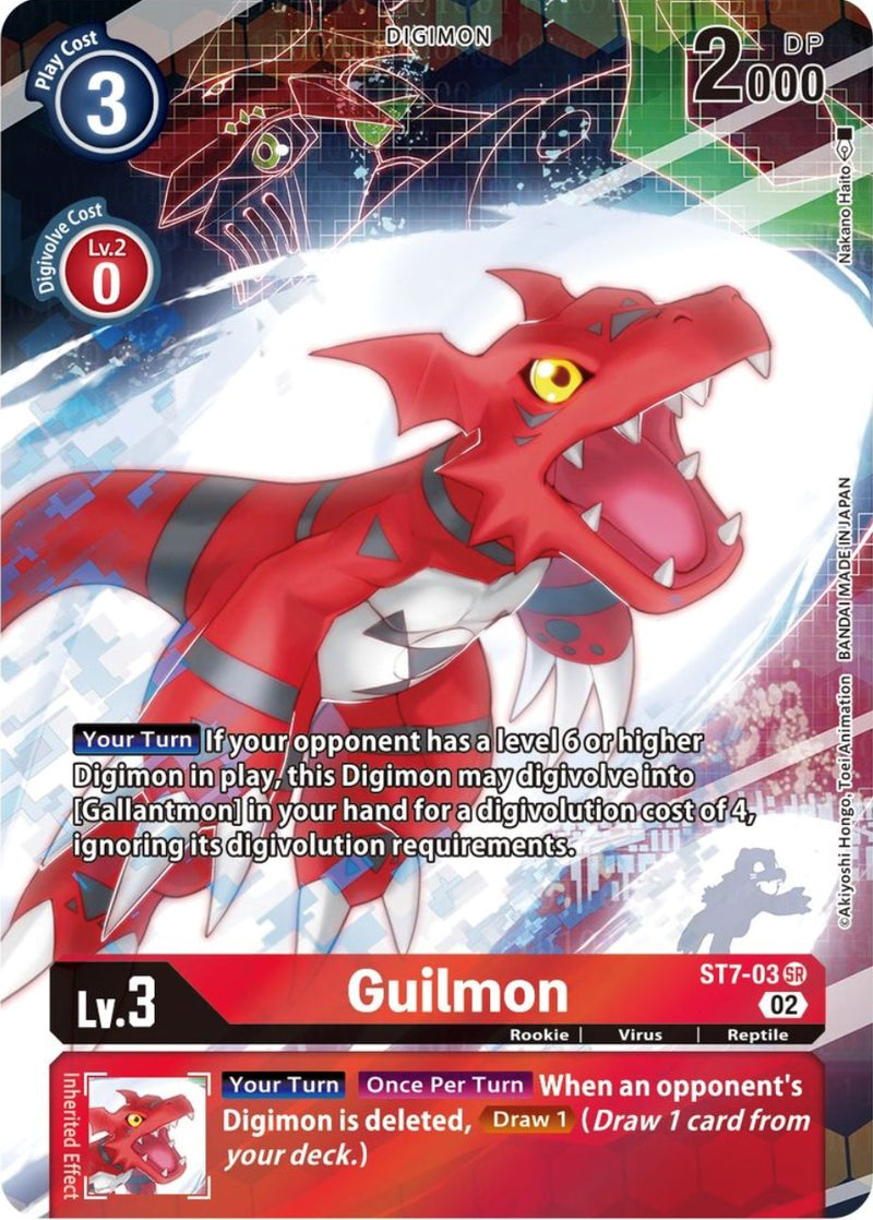 Guilmon [ST7-03] (Alternate Art) [Starter Deck: Beelzemon Advanced Dec