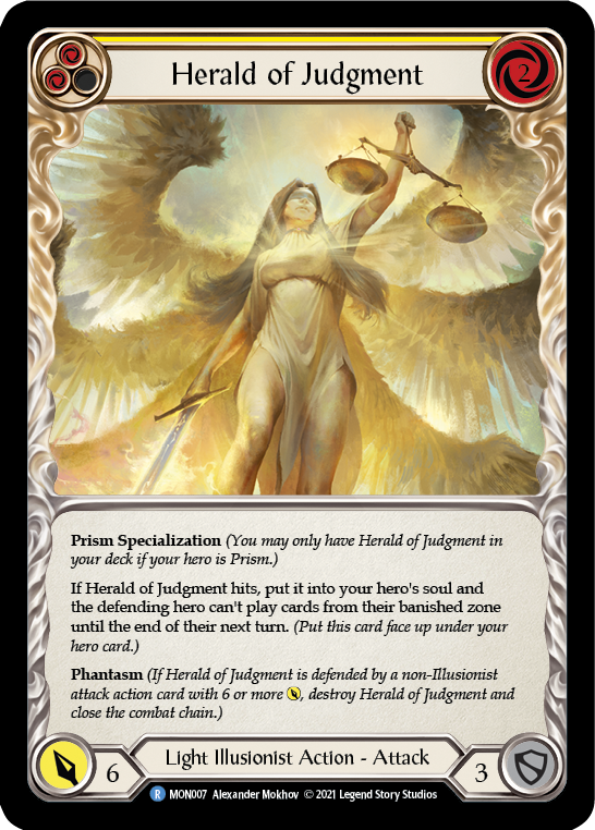 Herald of Judgment [MON007] (Monarch)  1st Edition Normal