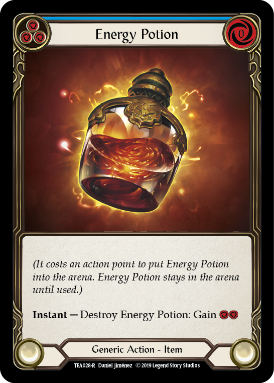 Energy Potion [TEA028-R] (Dorinthea Hero Deck)  1st Edition Normal