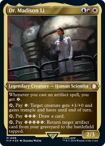 Dr. Madison Li (Display Commander) [Fallout]