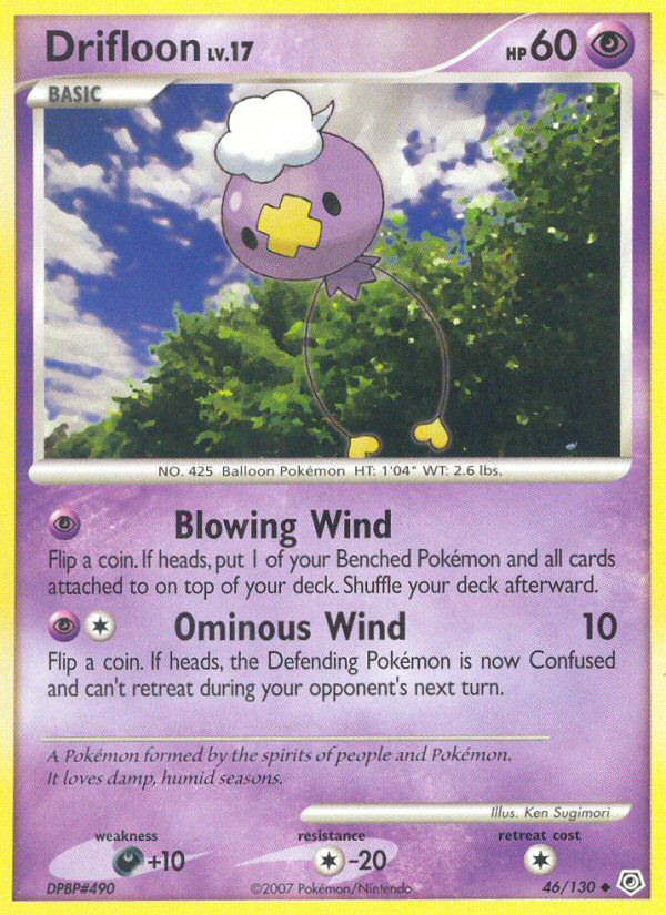 Drifloon (46/130) [Diamond & Pearl: Base Set]