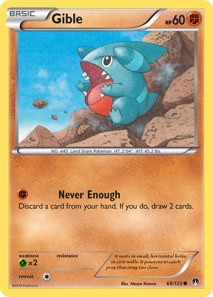 Gible (68/122) [XY: BREAKpoint]