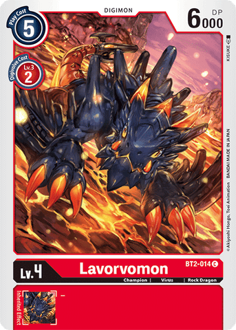 Lavorvomon [BT2-014] [Release Special Booster Ver.1.5]