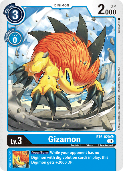 Gizamon [BT6-020] [Double Diamond]