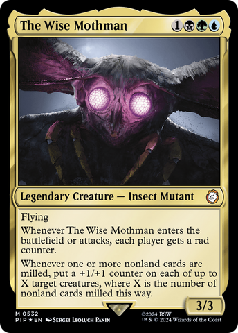 The Wise Mothman (Surge Foil) [Fallout]