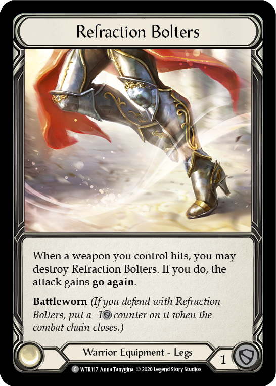 Refraction Bolters [U-WTR117] (Welcome to Rathe Unlimited)  Unlimited Rainbow Foil