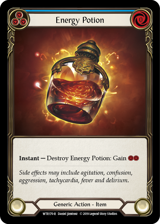 Energy Potion [WTR170-R] (Welcome to Rathe)  Alpha Print Rainbow Foil