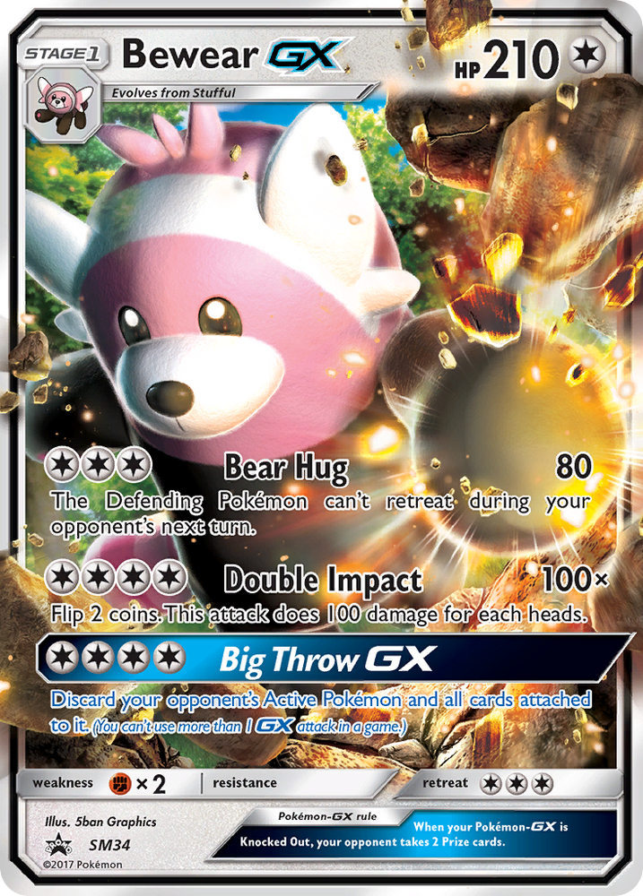 Bewear GX (SM34) [Sun & Moon: Black Star Promos]